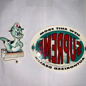 Supreme stickers rare
